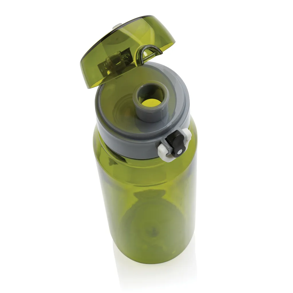 Yide verschließbare Wasserflasche aus RCS rec. PET, 800ml, grün – Bild 3