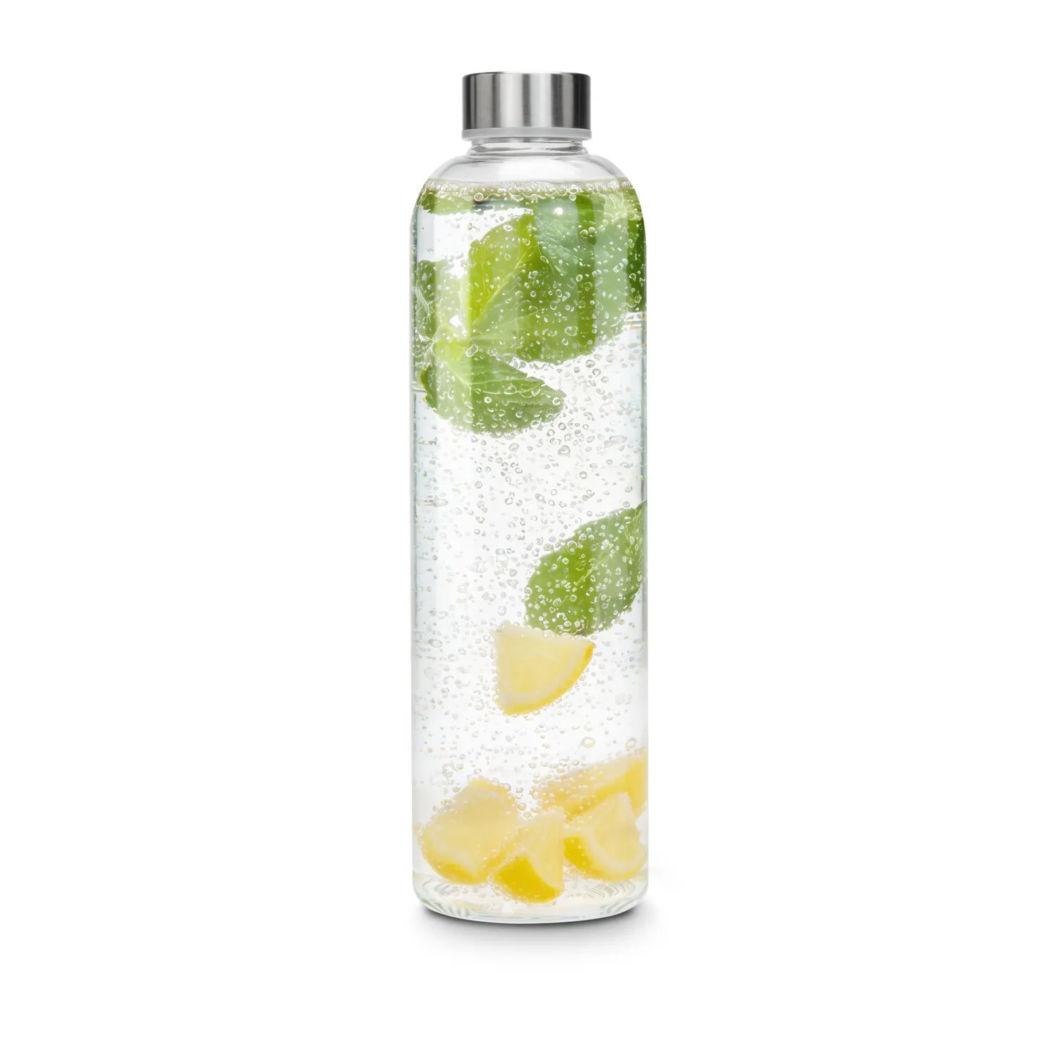 ROMINOX® Glaskaraffe // Pura 1.000 ml, auch für Kohlensäure geeignet, transparent – Bild 3
