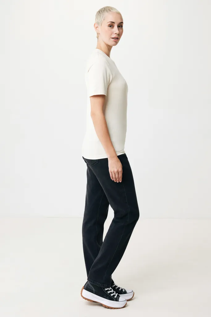 IQONIQ Manuel ungefärbtes T-Shirt aus recycelter Baumwolle, natural raw – Bild 8
