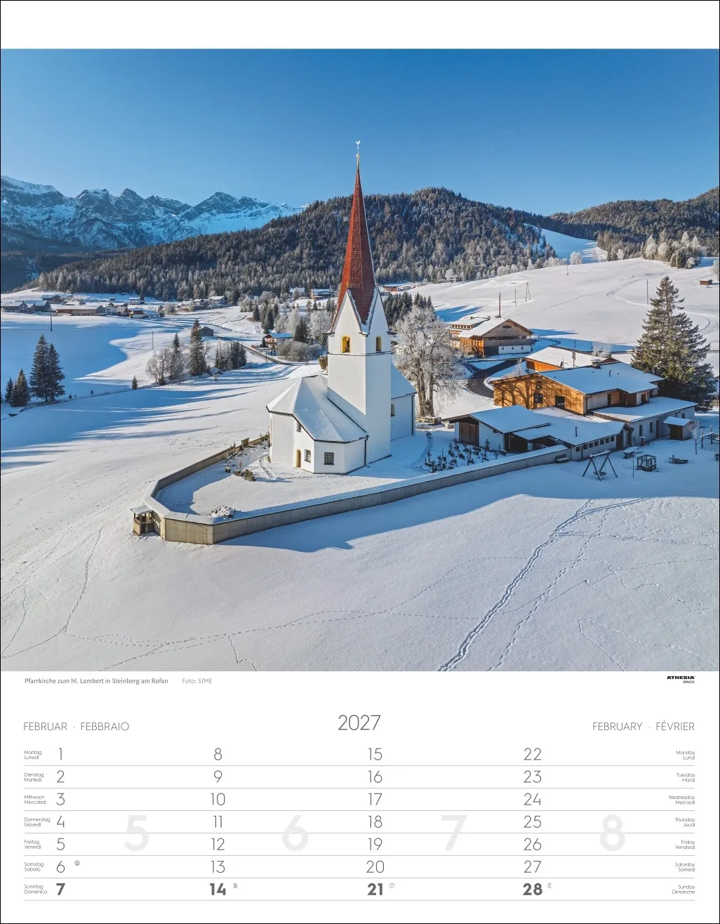 Tirol Wandkalender 2027 – Bild 3