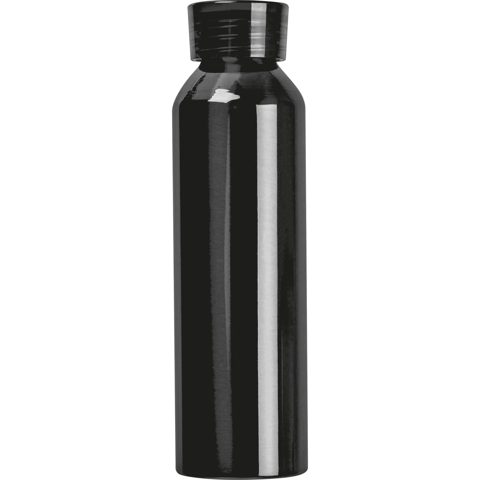 Aluminiumflasche Cork, schwarz – Bild 4