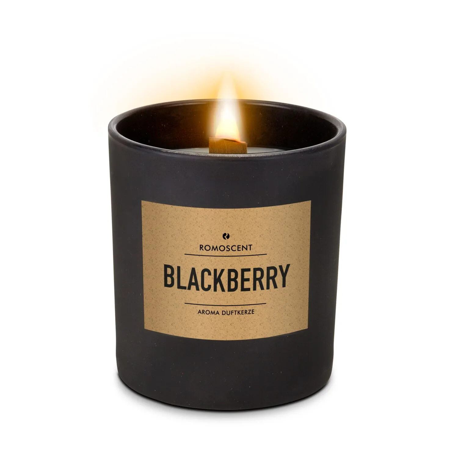 ROMOSCENT® Aromakerze Blackberry, schwarz – Bild 10