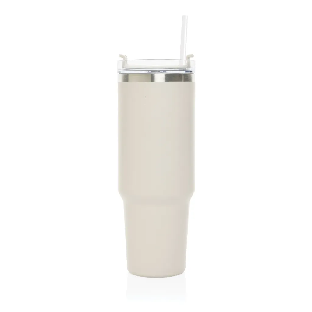 Peakflow Becher aus RCS recyceltem Stainless Steel 1200ml, warm brown – Bild 3