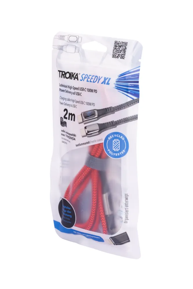 Ladekabel SPEEDY XL gunmetal/rot, gunmetal/rot – Bild 8