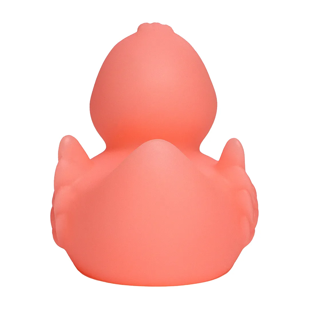 Quietsche-Ente nachleuchtend, rosa – Bild 4