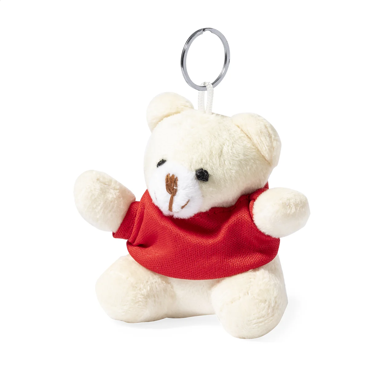 plüsch teddybär schlüsselanhänger Keyted, rot – Bild 2