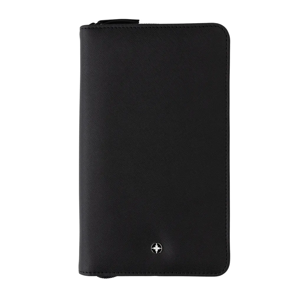 Swiss Peak Heritage RCS rPU RFID Travel Wallet, schwarz – Bild 3