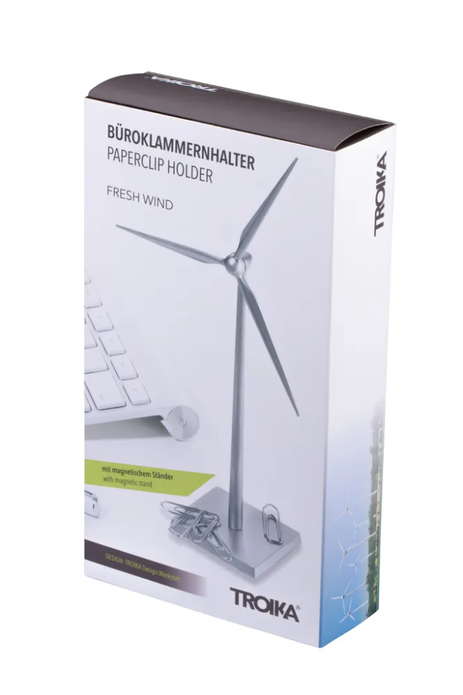 Büroklammernhalter FRESH WIND, silberfarben – Bild 6
