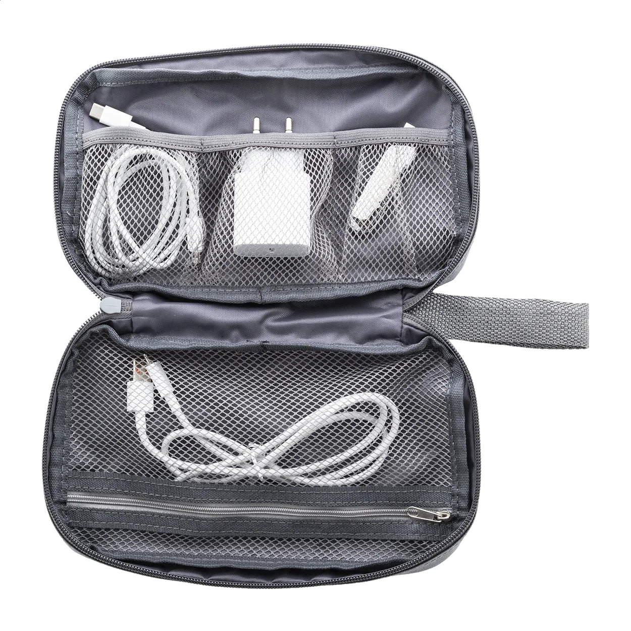 RPET-Organizer Gocharge, grau – Bild 4