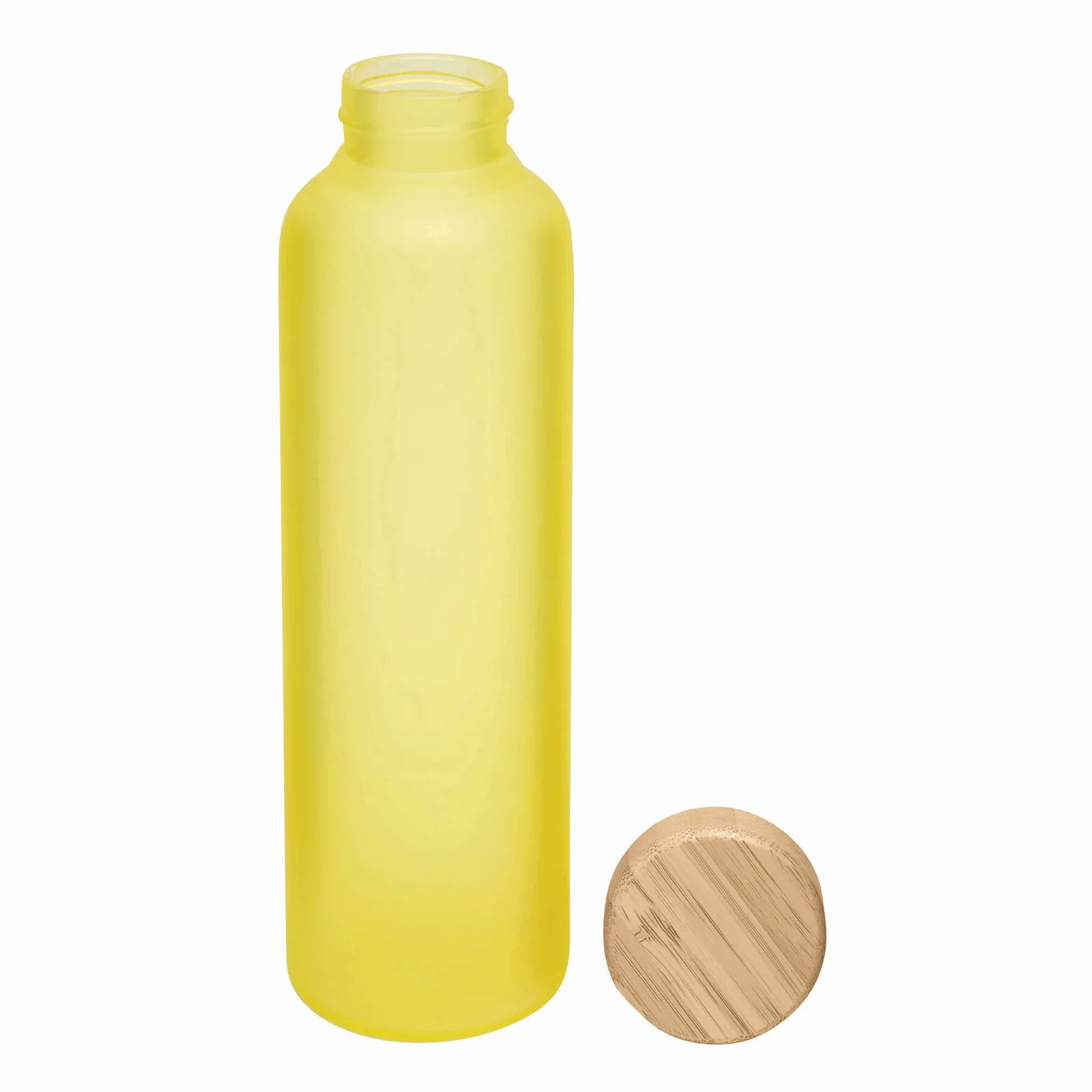 TAKE FROSTY - Glas-Flasche, gelb – Bild 3