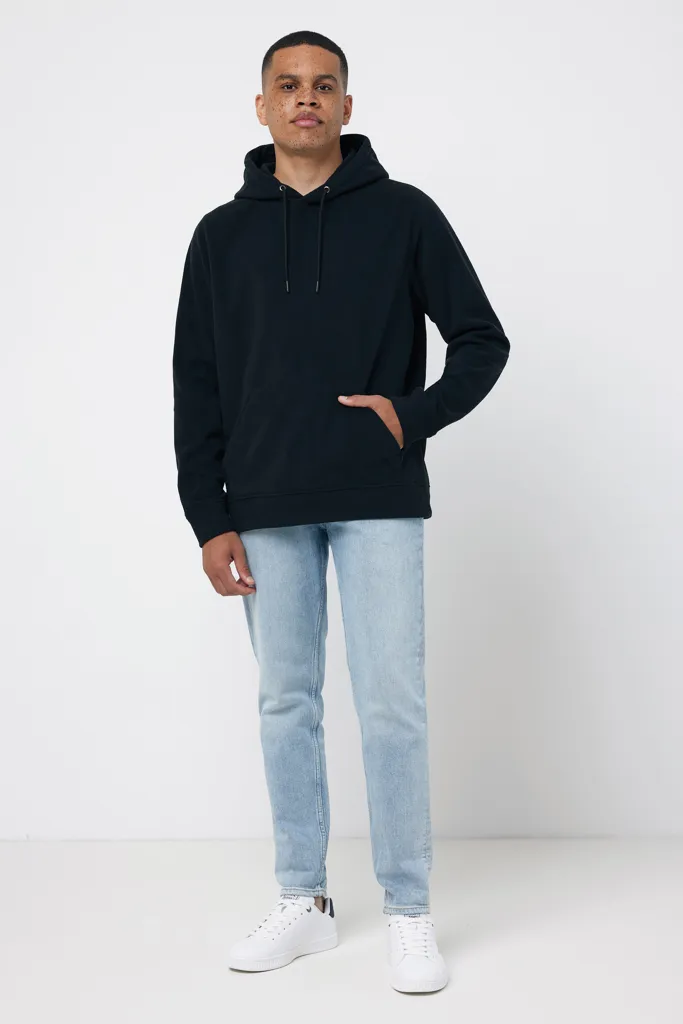 IQONIQ Trivor Mikrofleece-Kapuzen-Pulli aus recyc. Polyester, schwarz – Bild 4