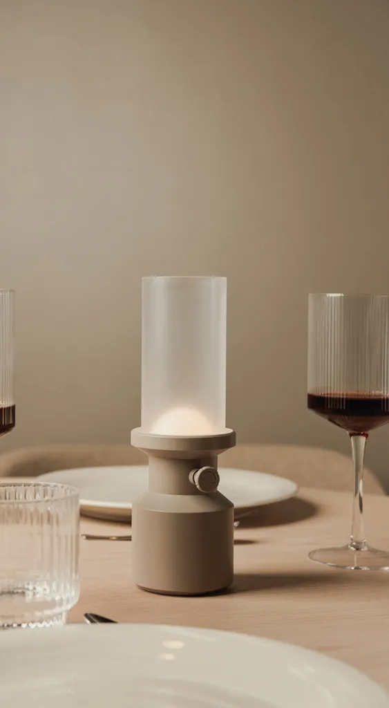 VINGA Niori RCS Tischlampe, beige – Bild 5