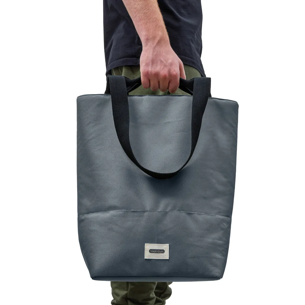 Black+Blum isolierte 16L Trage- & Kühltasche, grau – Bild 4