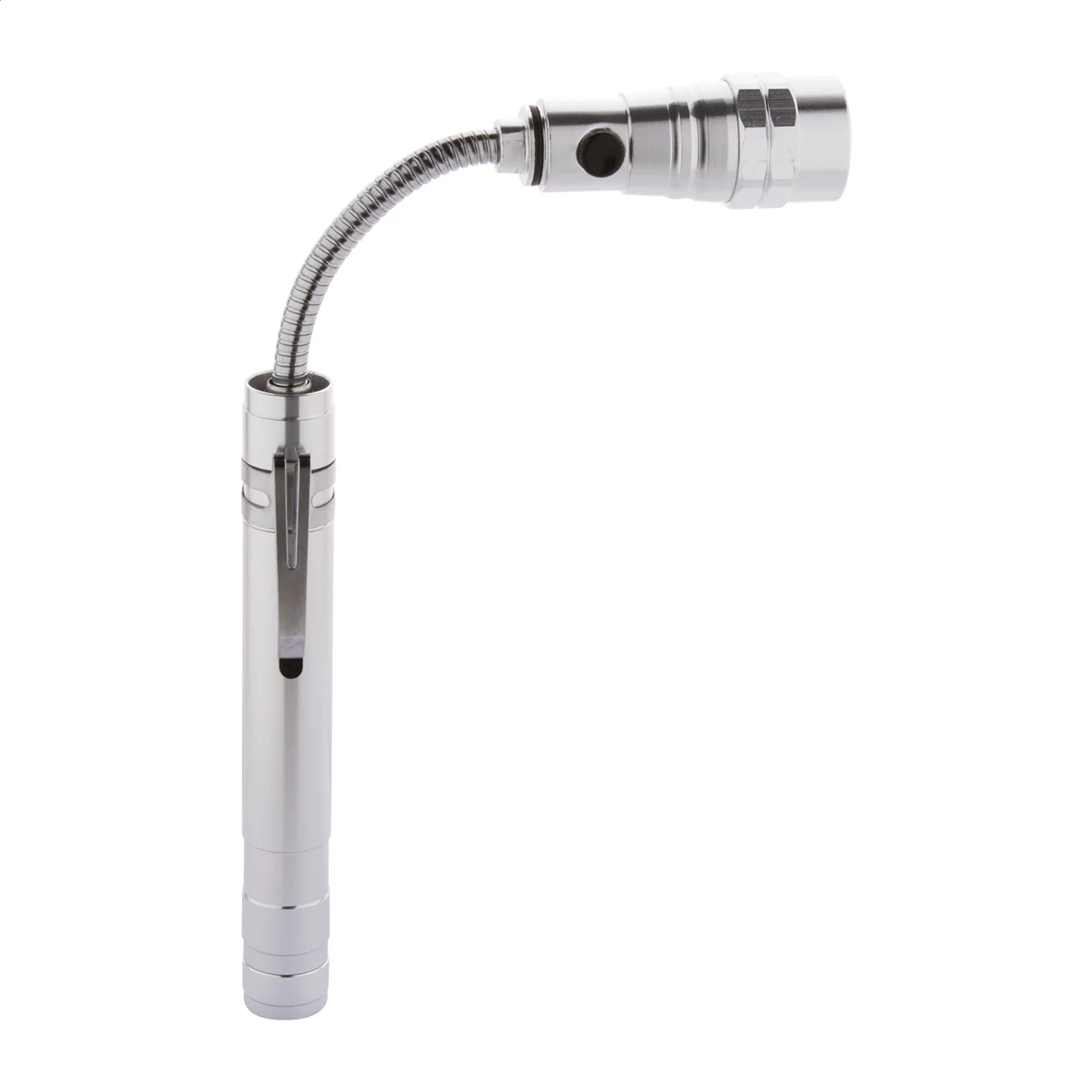 Ausziehbare Taschenlampe Giraffe, silber – Bild 4