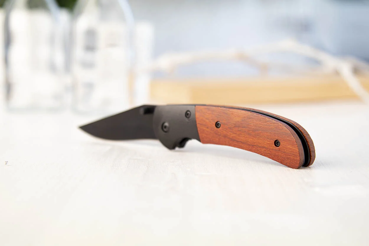 Taschenmesser Rortex, braun – Bild 3