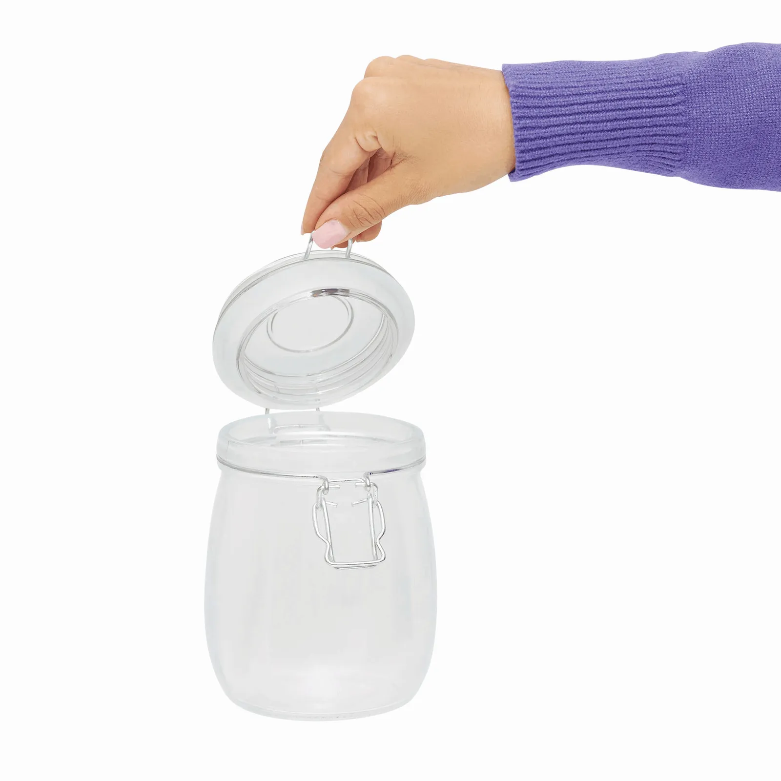 CLICKY L - Vorratsglas, Füllmenge ca. 750 ml transparent, transparent – Bild 7
