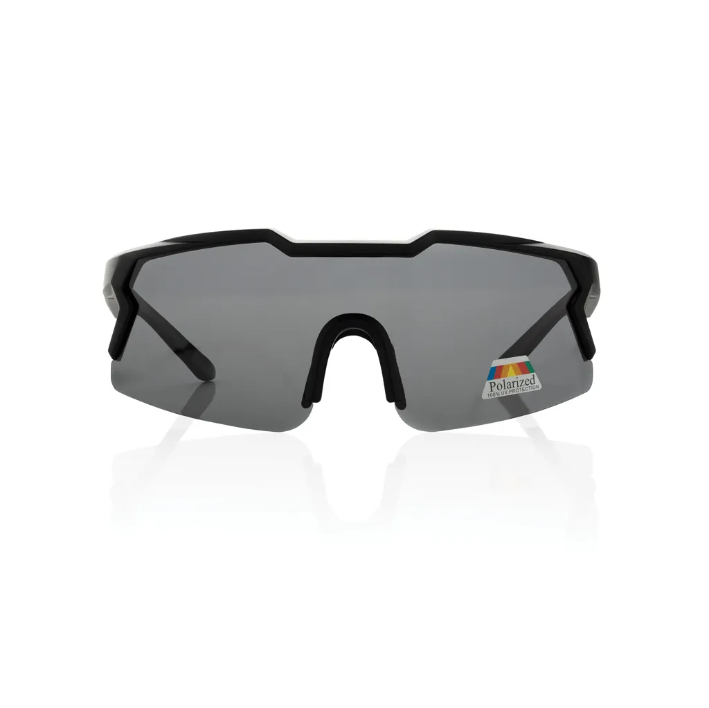 SproShield RCS Sportbrille mit polarisierten Gläsern, schwarz – Bild 2