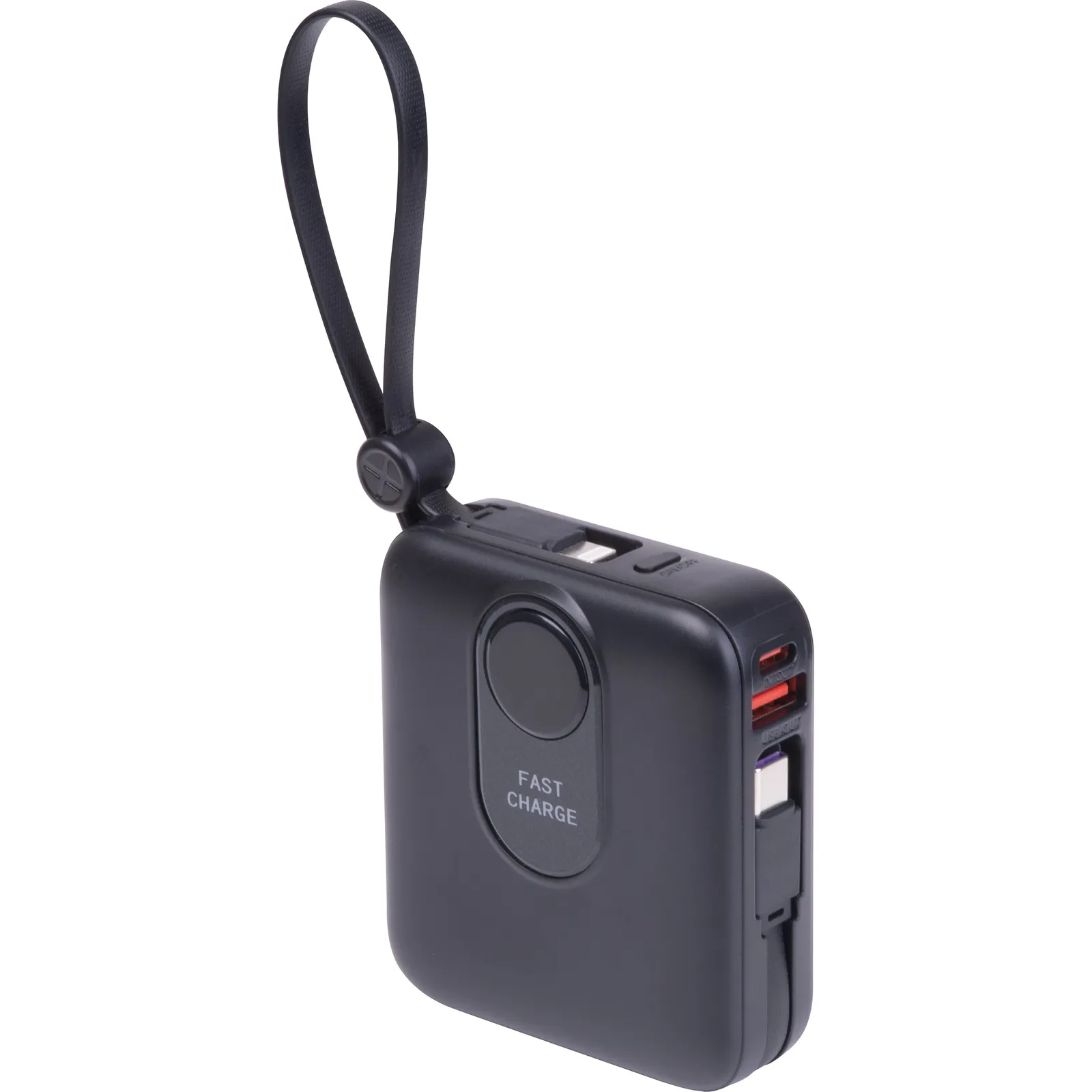 Powerbank 10.000 mAh Calais, schwarz – Bild 2