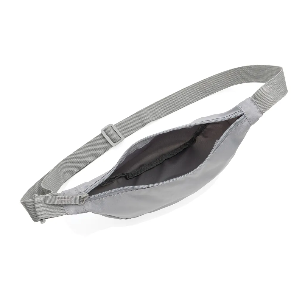 Crescent AWARE™ RPET Half-Moon Sling Tasche, Silbergrau – Bild 4