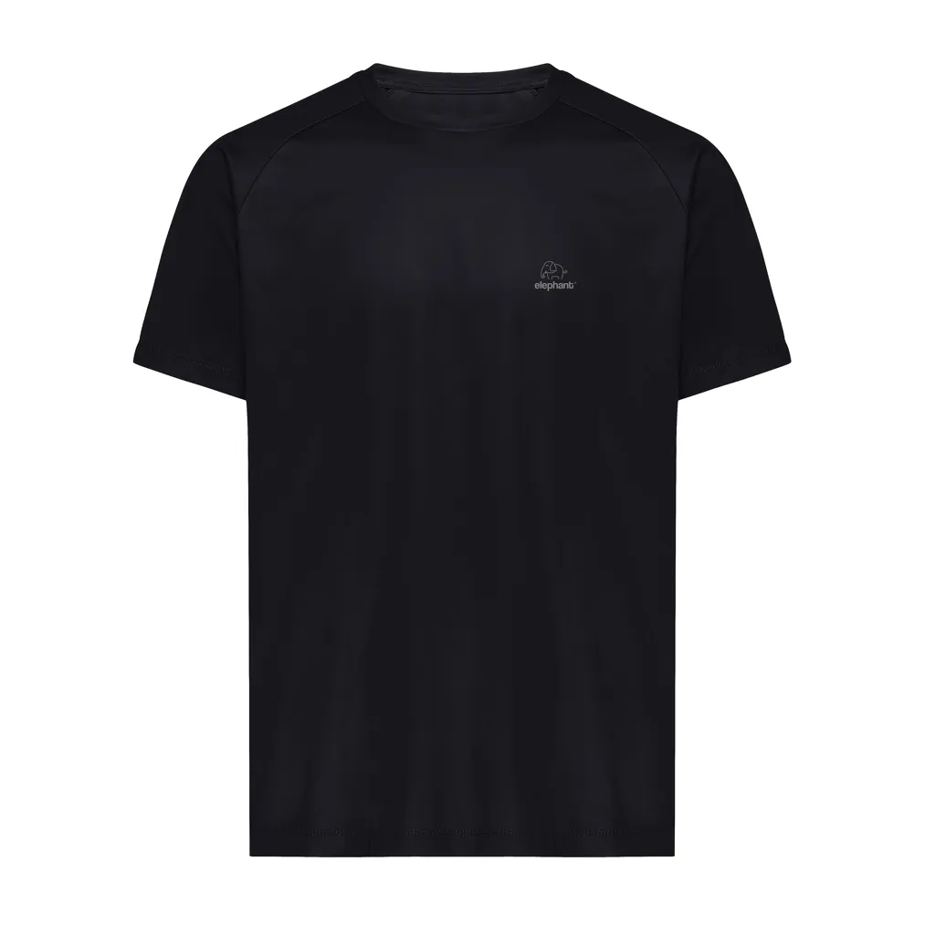 IQONIQ Tikal Sport Quick-Dry T-Shirt aus rec. Polyester, schwarz – Bild 3