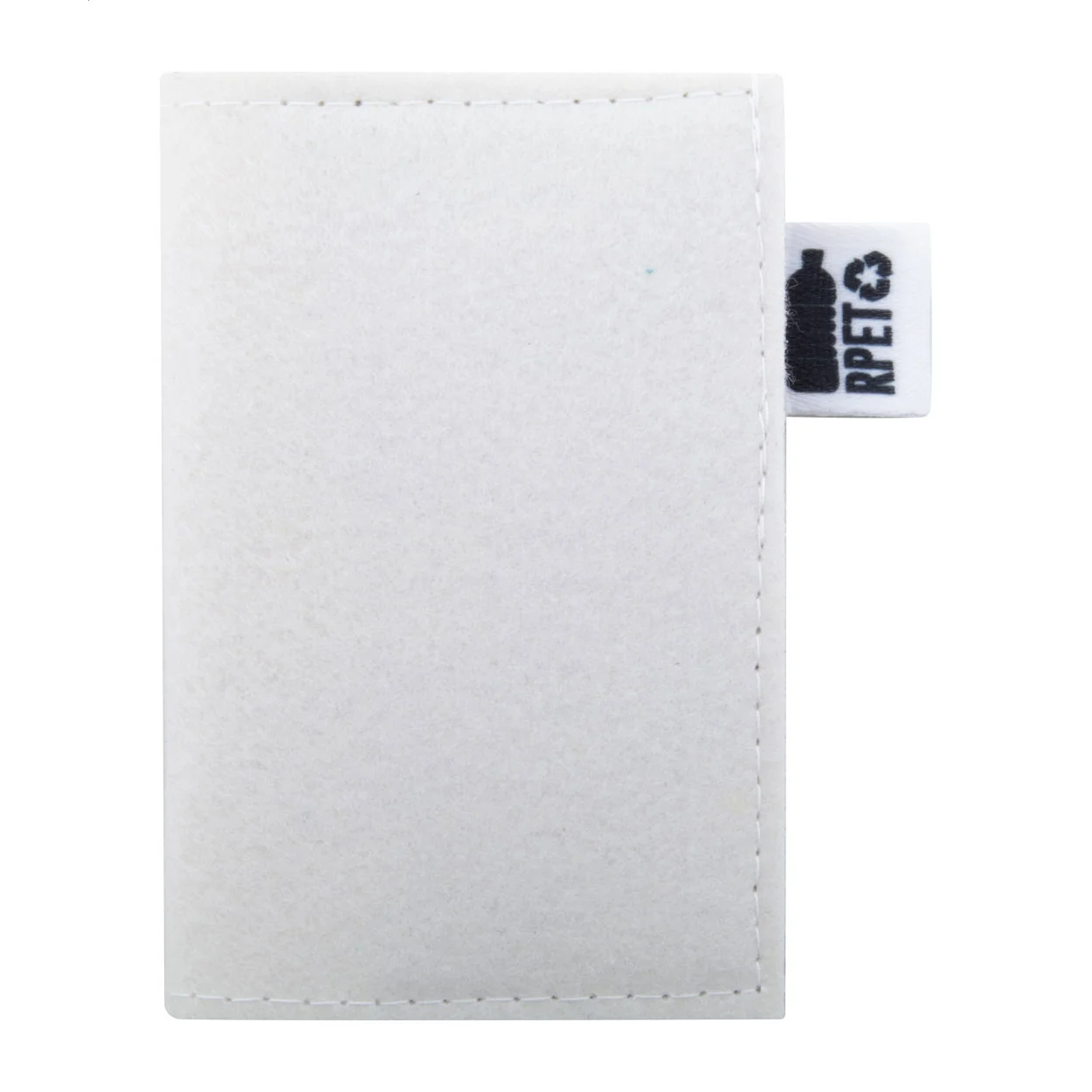 Individuelles Kreditkartenetui CreaFelt Card Plus, weiß, grau – Bild 2