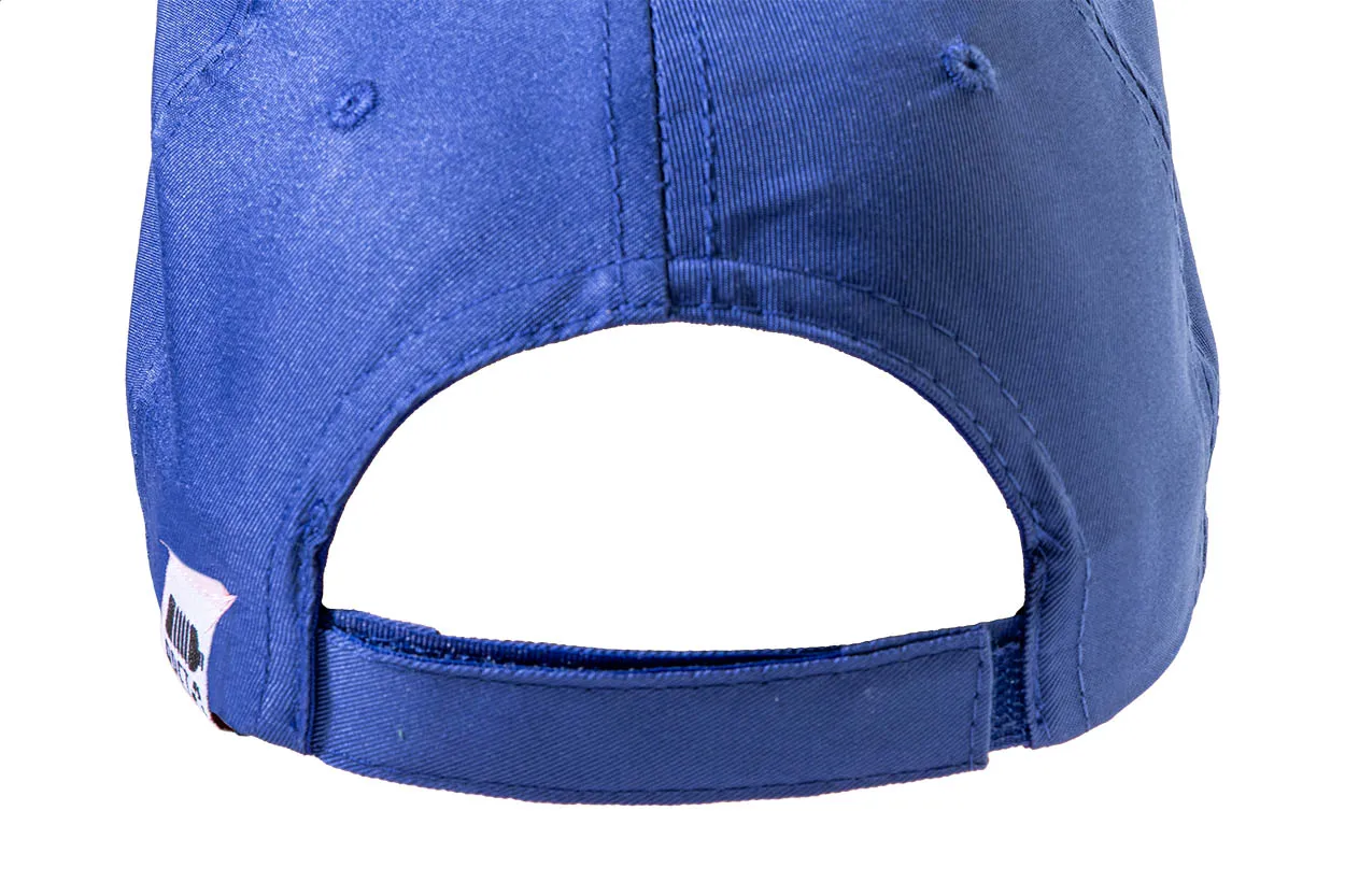 RPET Baseball-Cap Aaron, blau – Bild 3