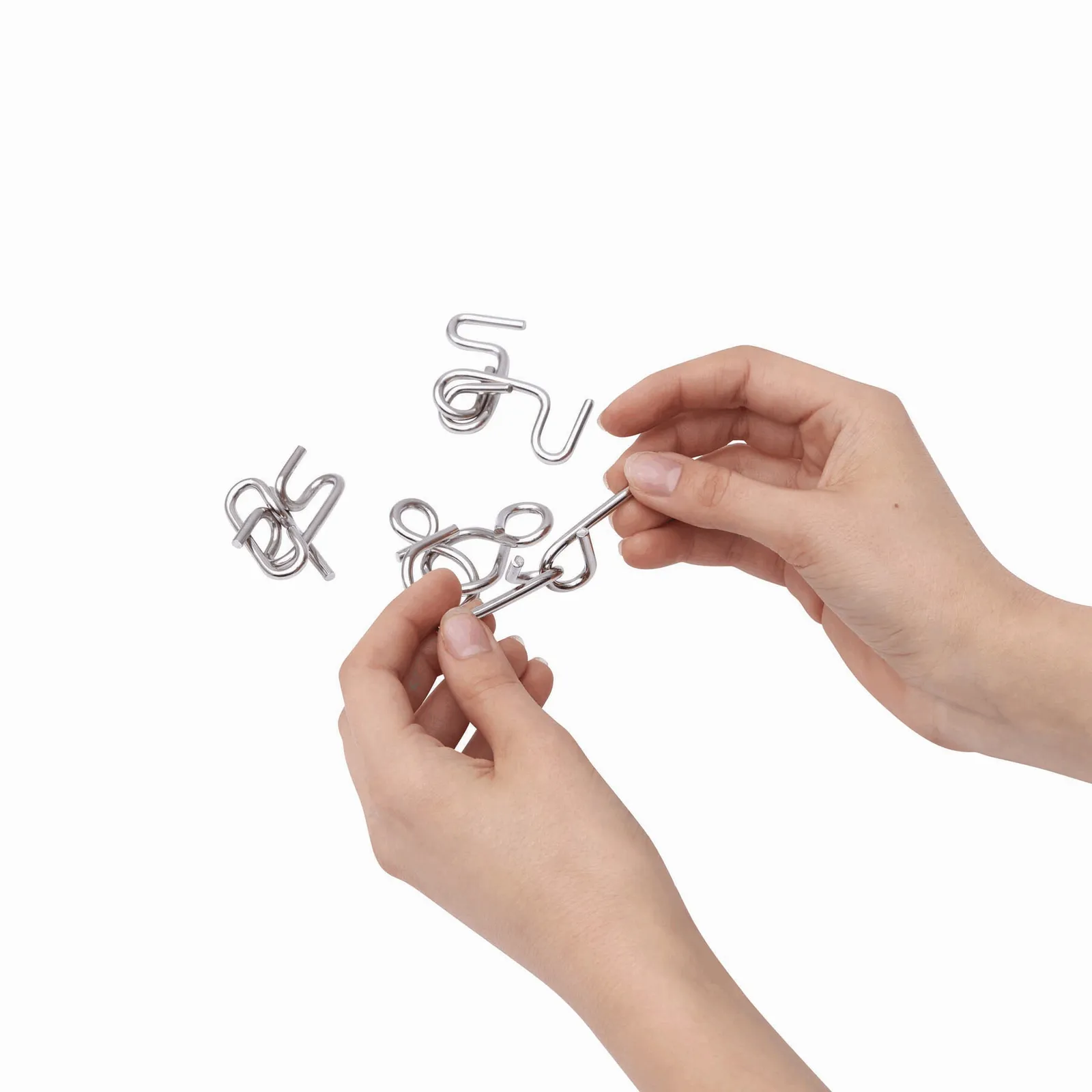 CLEVER CONCEPTION - Knobelspiele, 4-fach sortiert, Preis pro Stück silber, silber – Bild 4
