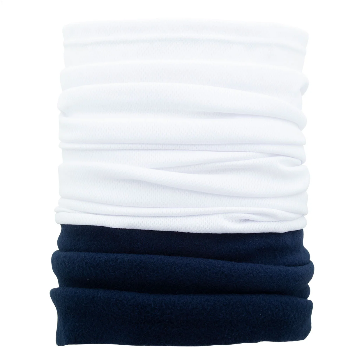 Individueller Multifunktionsschal CreaScarf Winter, blau – Bild 2
