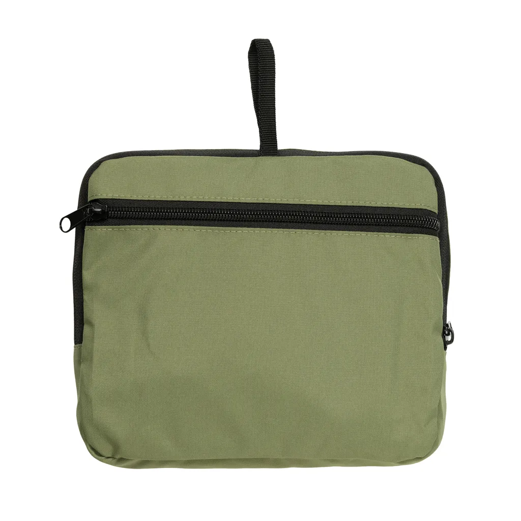 Dillon AWARE™ RPET faltbarer klassischer Rucksack, grün – Bild 7