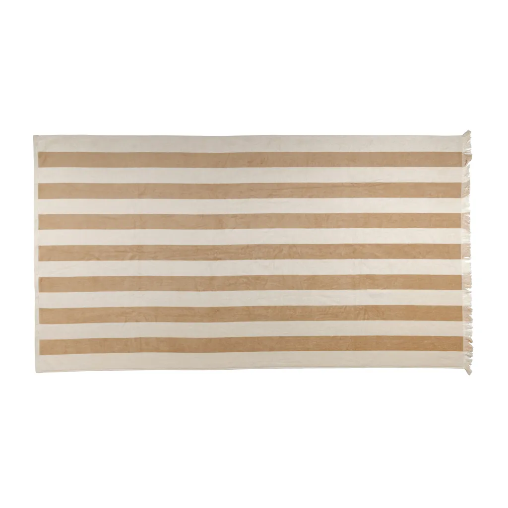 Ukiyo Aware™ Yukari XL Strandtuch 100x180cm, braun – Bild 2