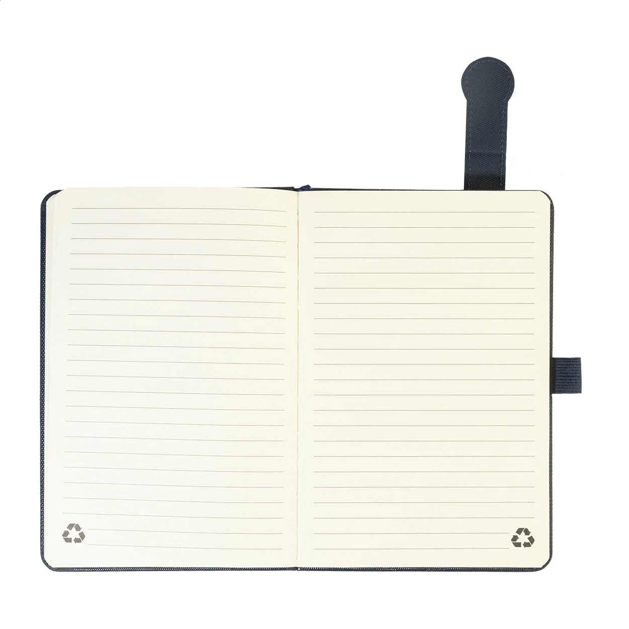 Notizbuch Clappuk aus RPU, blau – Bild 2