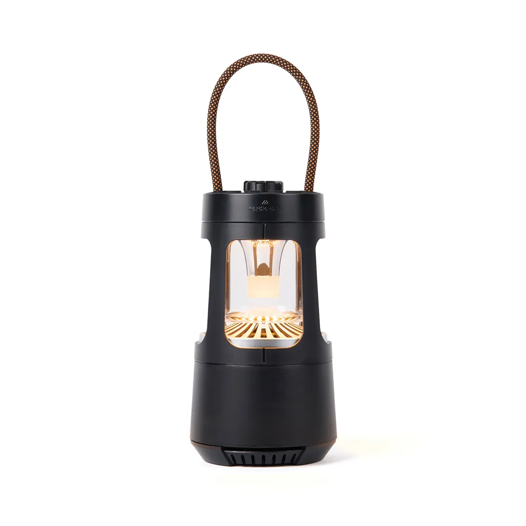 Nordic Drift Everest IPX4 Campingleuchte mit 10W-Lautspeaker, schwarz – Bild 3