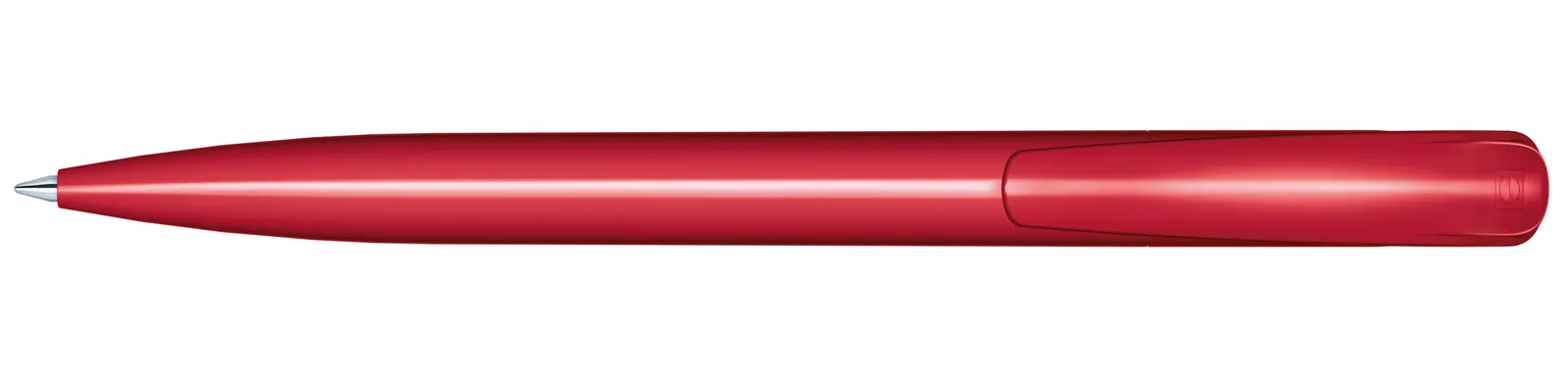 Challenger Polished Druckkugelschreiber, Rot 201 – Bild 3