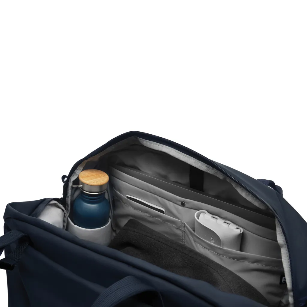 Urban wasserabweisende Wochenendtasche, navy blau – Bild 8