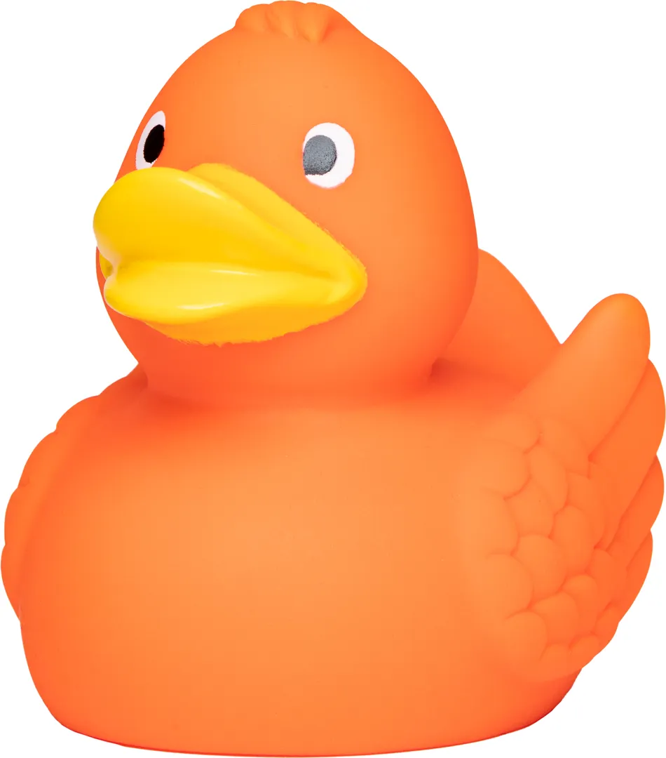 Quietsche-Ente 5,5–9,5 cm, orange – Bild 7