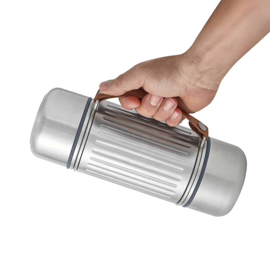 Black+Blum Explorer Flasche Duo 1L, grau – Bild 8