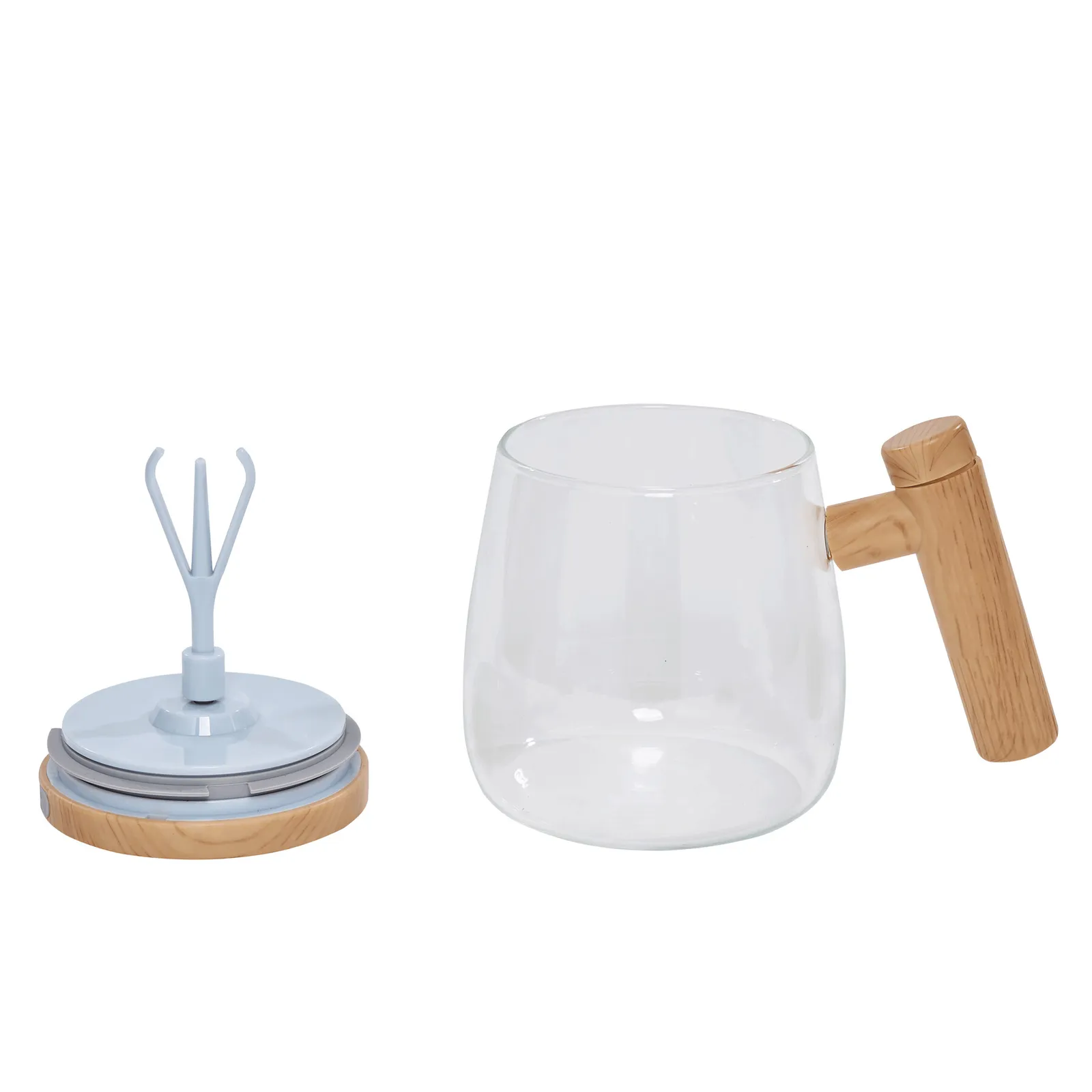 BURU Self-Stirring Mug - x transparent, transparent – Bild 6