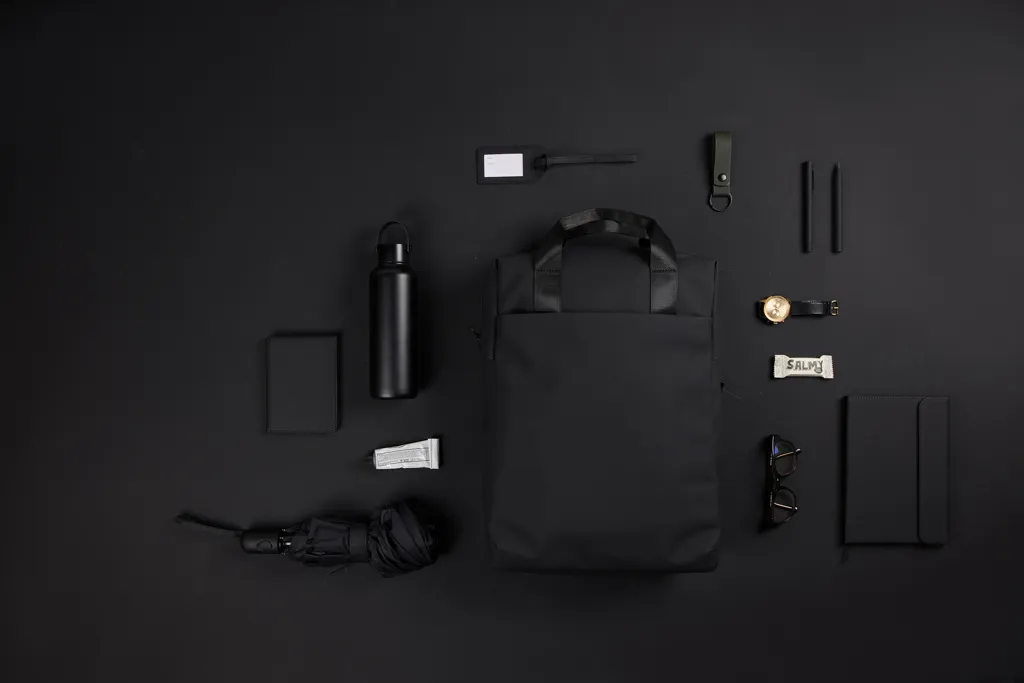 VINGA Baltimore RCS Tote Rucksack, schwarz – Bild 8