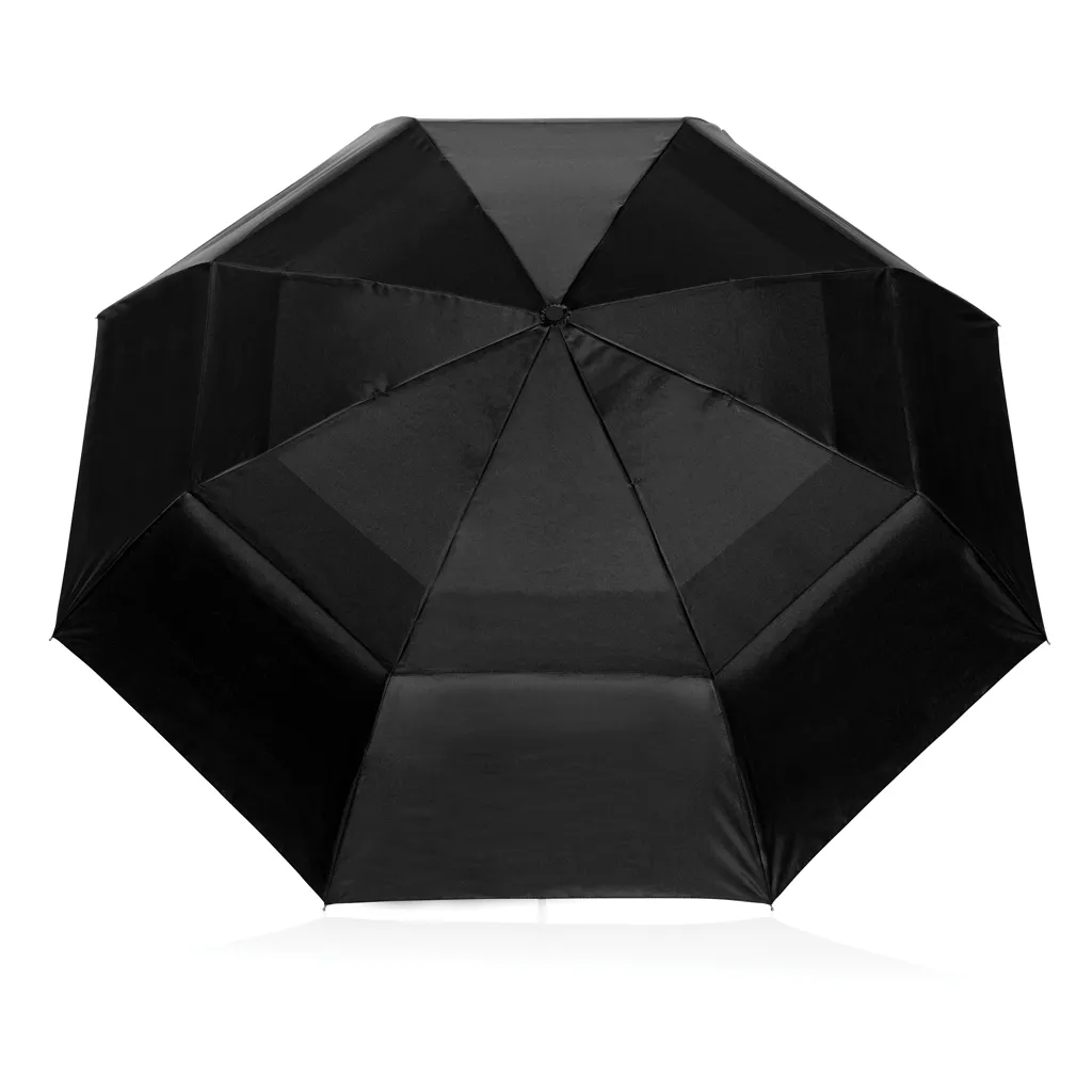 Swiss Peak AWARE™ Tornado 27" Taschen-StormProof-Schirm, schwarz – Bild 2
