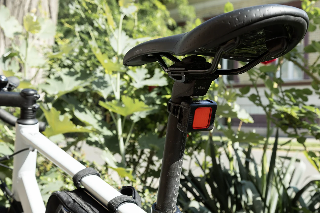 wiederaufladbares Fahrradlichtset Cobik, schwarz – Bild 10