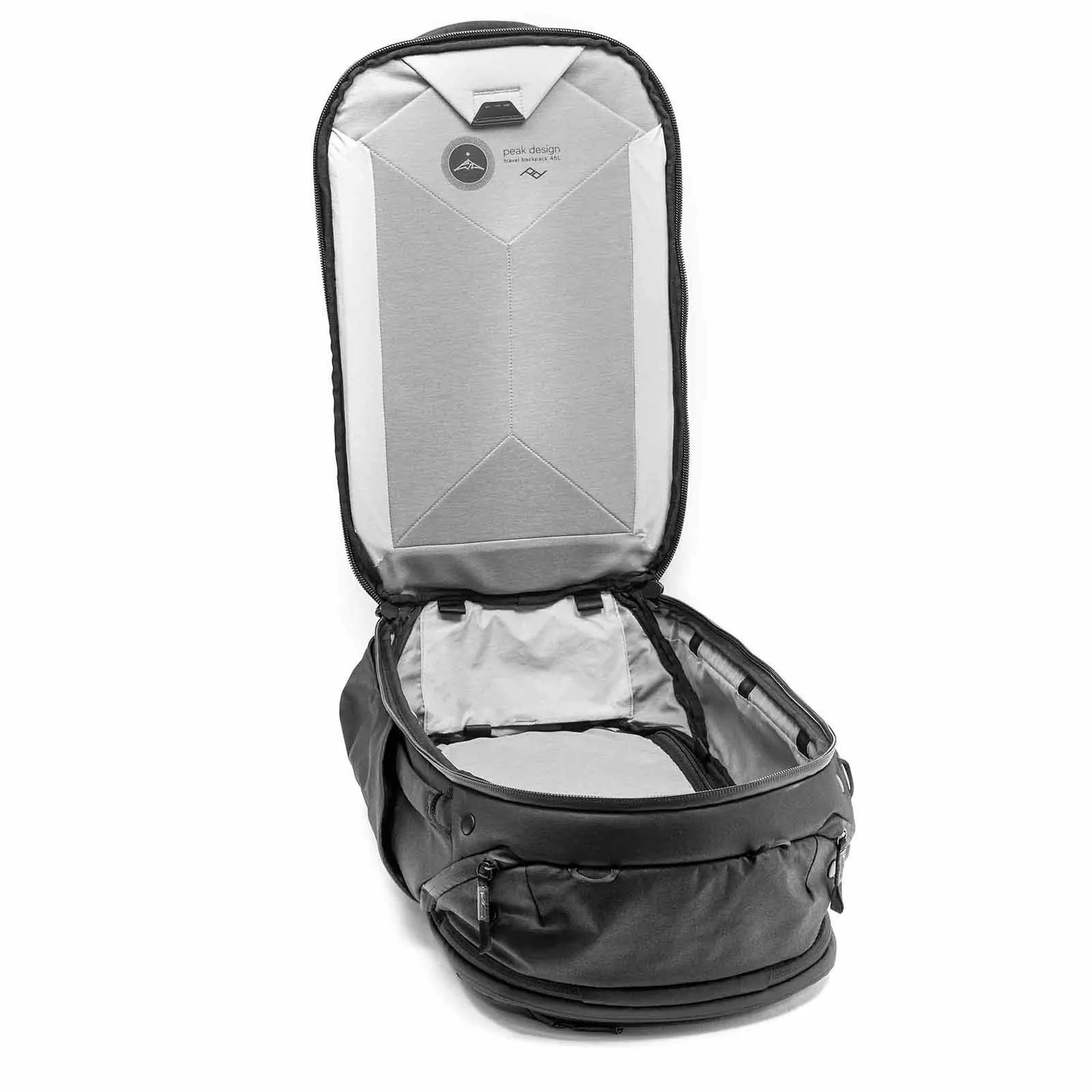 Peak Design Travel Rucksack 45L, Schwarz – Bild 6