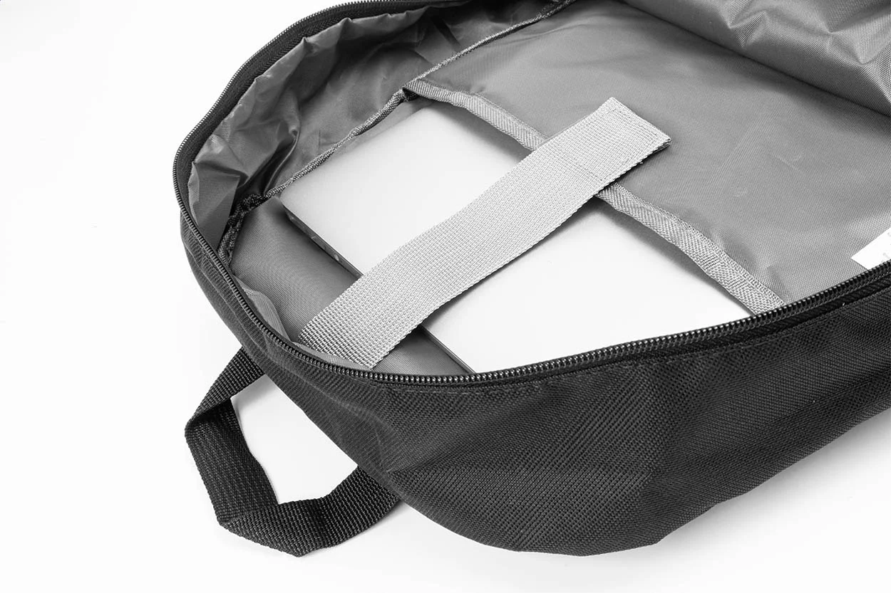 RPET-Rucksack Mellon, schwarz – Bild 4