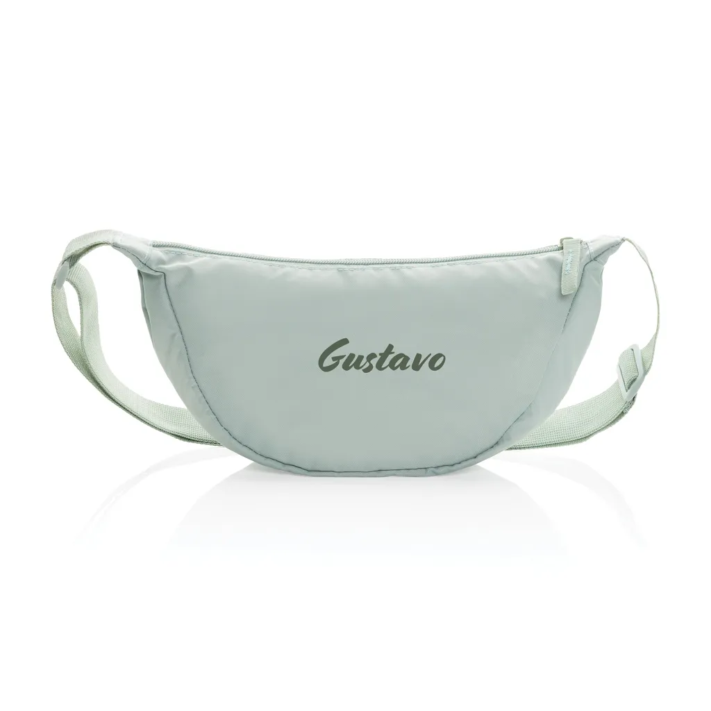 Crescent AWARE™ RPET Half-Moon Sling Tasche, Iceberg green – Bild 5