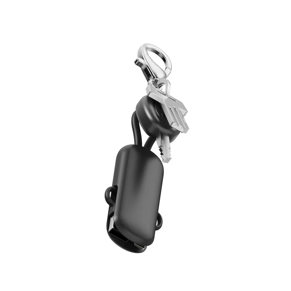 Urban Vitamin Dublin 100W 4-in-1-Kabel am Schlüsselanhänger, schwarz – Bild 7