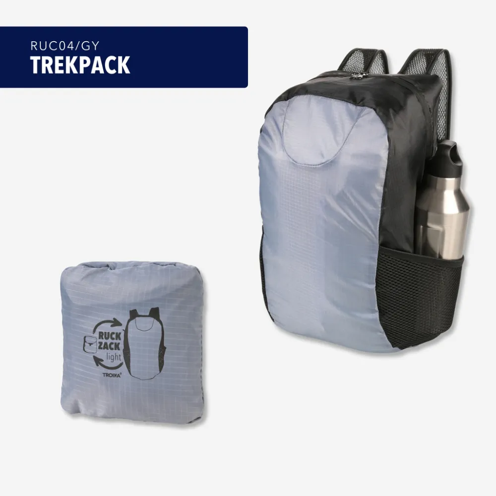 Rucksack RUCKZACK grau/schwarz, grau/schwarz – Bild 6