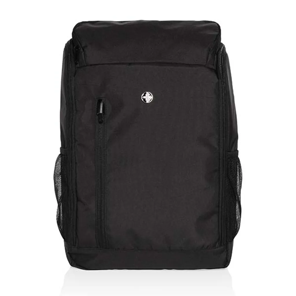 Swiss Peak AWARE™ Easy Access 15.6" Laptop-Rucksack, schwarz – Bild 2