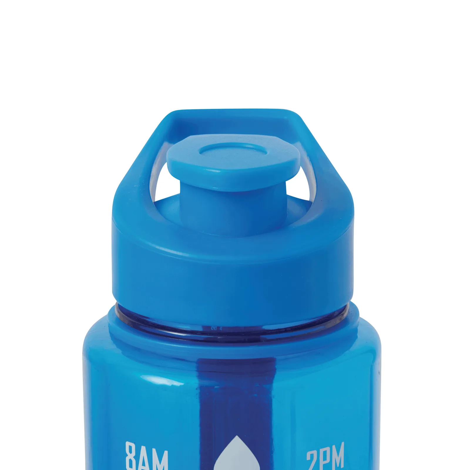 AQUA LEVEL - Sport-Trinkflasche, blau – Bild 8