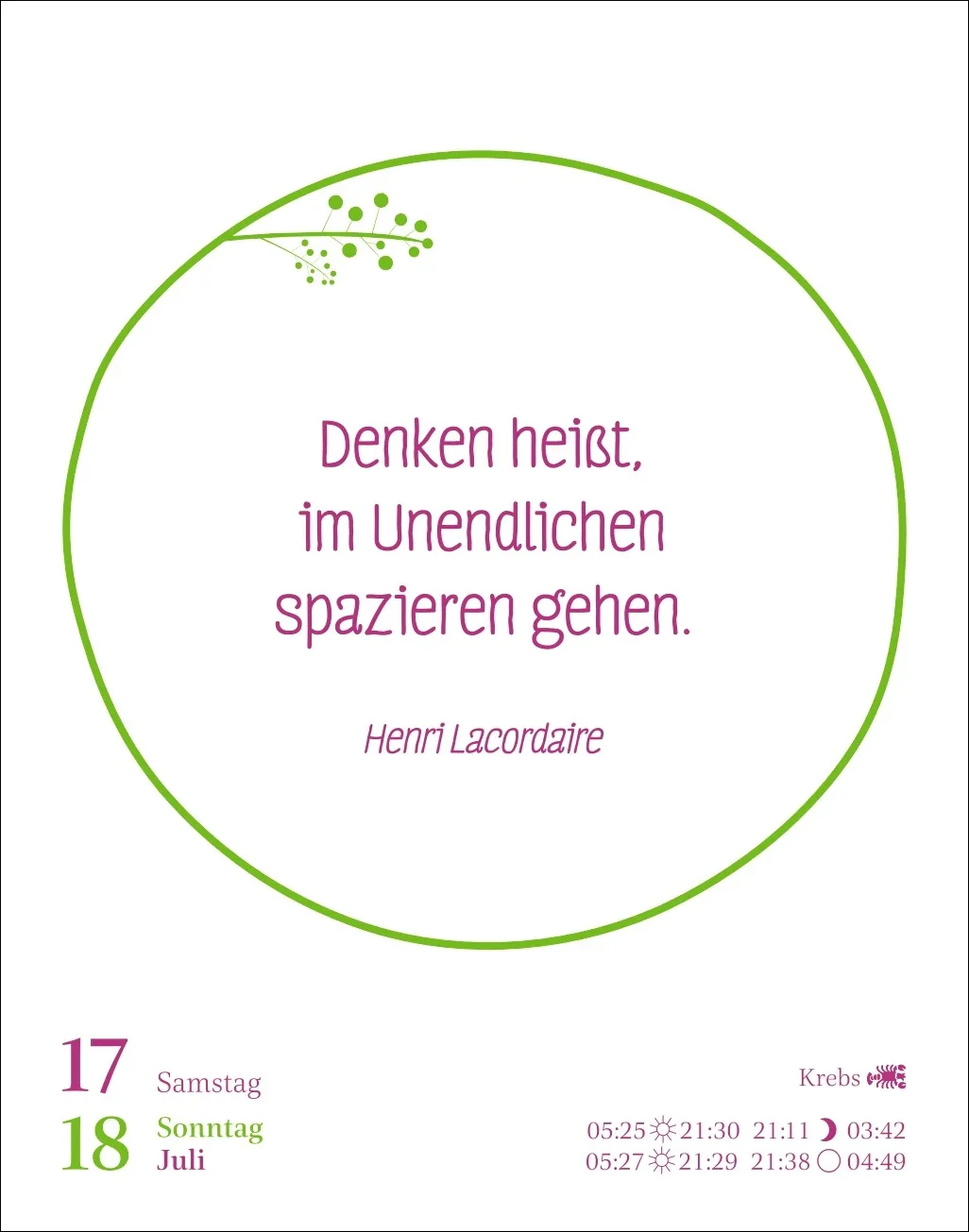 Heute ist dein Tag! Tagesabreißkalender 2027 – Bild 10