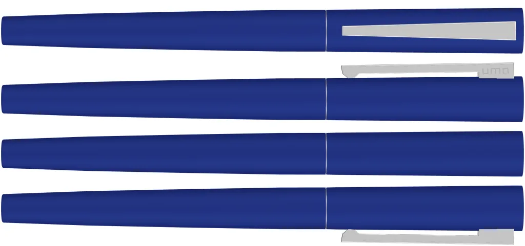 BRUSH R GUM Rollerball mittelblau, mittelblau – Bild 2