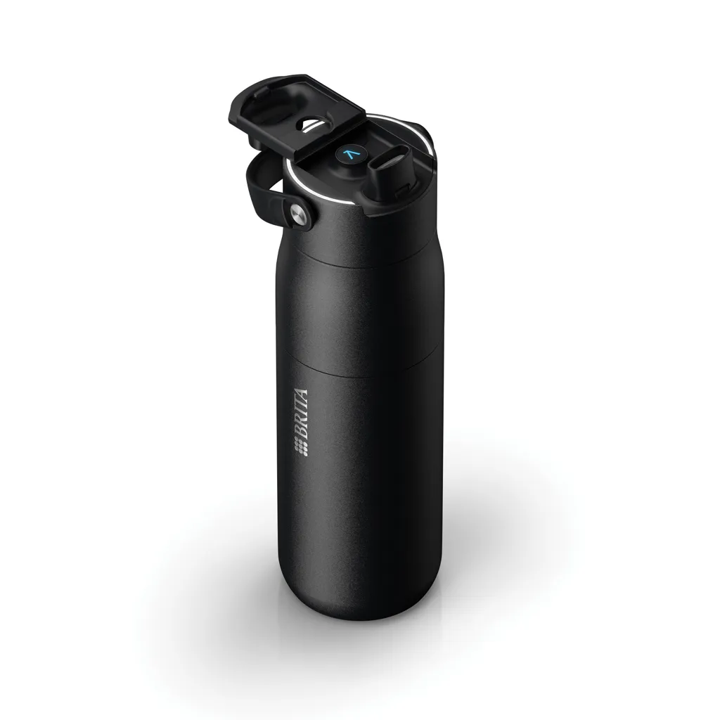 BRITA LARQ IQ Track Purify Clean Flasche 680ml, schwarz – Bild 3